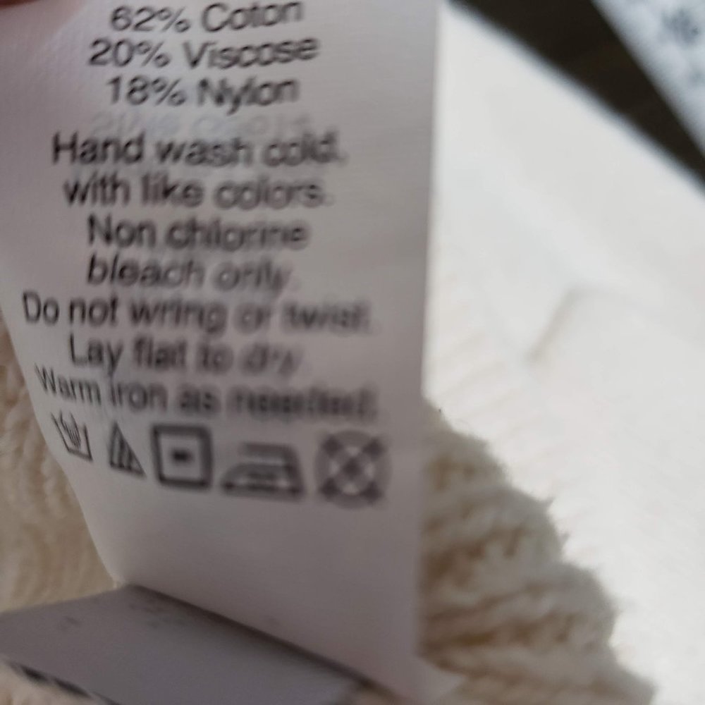Madewell White off Sweater Cotton Blend XXS - Picture 12 of 12